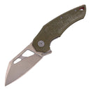 Fox Knives ARTAX Folding Pocket Knife Drop Point Stainless Steel UNI 8Cr13MoV - GoMilitar