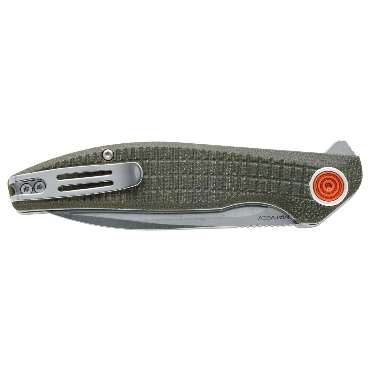 Fox Knives ARTIA BF-765 OD Coltello tascabile pieghevole Drop Point in acciaio inossidabile D2