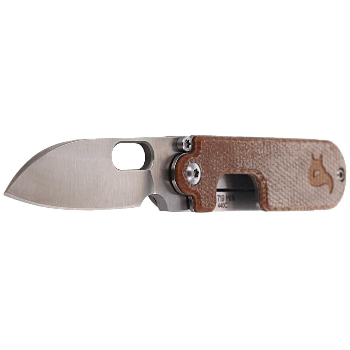 Coltello tascabile chiudibile Fox Knives BEAN GEN2 manico in Micarta in acciaio inox 440C