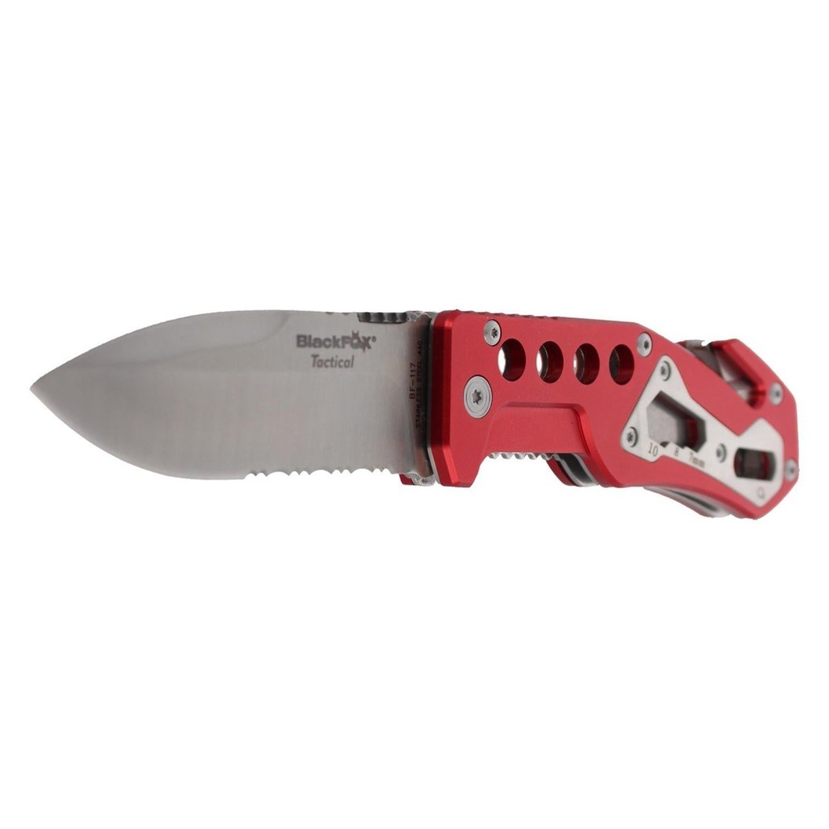 Coltello Tascabile Chiudibile Fox Knives BF-117 in Acciaio Inox AISI 440A manico Arancione