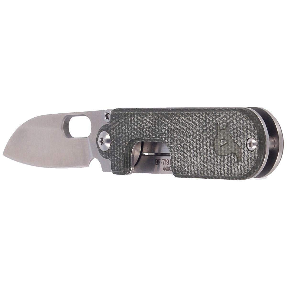 Coltello tascabile pieghevole Fox Knives Brand BEAN GEN2 in acciaio inossidabile 440C satinato