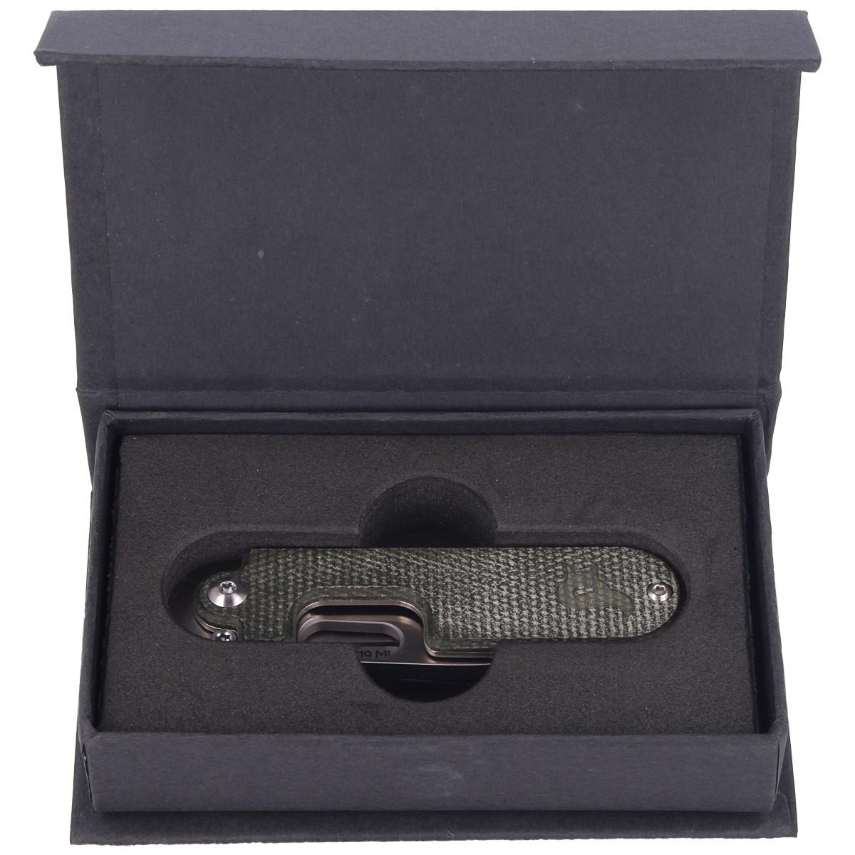 Coltello tascabile pieghevole Fox Knives Brand BEAN GEN2 in acciaio inossidabile 440C satinato