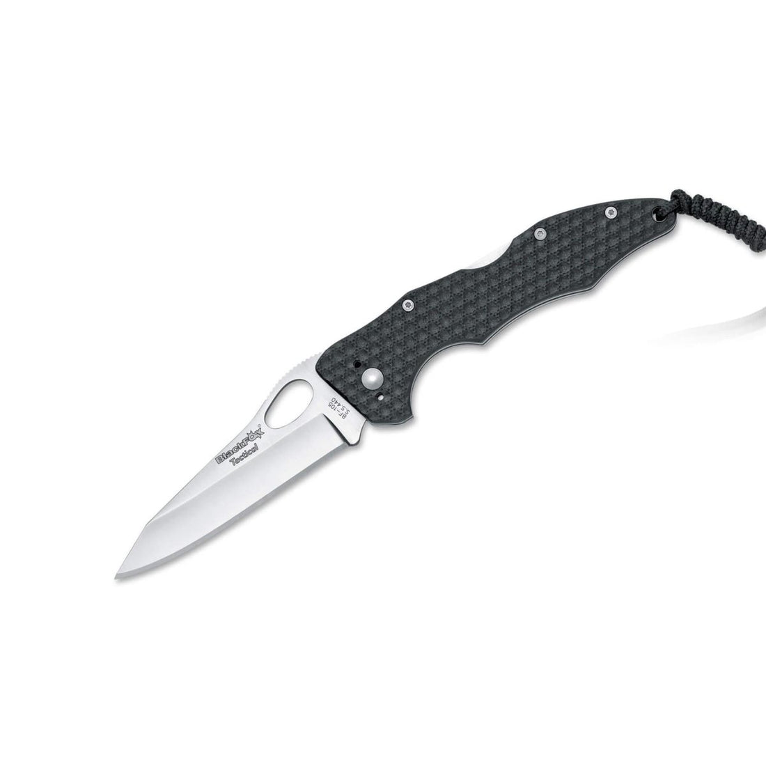 Coltello chiudibile Fox Knives Brand lama in acciaio inox 440 con rivestimento satinato manico G10