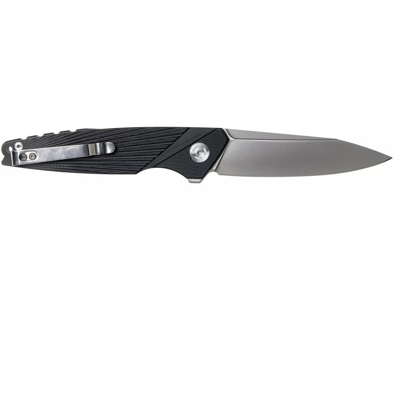 Fox Knives Brand folding pocket knife METROPOLIS stainless steel 440C satin coated - GoMilitar