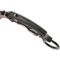 Fox Knives Marca Italia Coltello chiudibile Chiropteka Karambit in acciaio inox nero