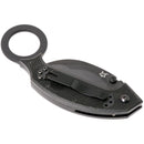 Fox Knives Marca Italia Coltello chiudibile Chiropteka Karambit in acciaio inox nero