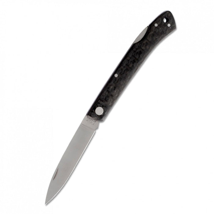 Coltello chiudibile Fox Knives Brand Italia in acciaio inox 440C manico in fibra di carbonio - GoMilitar
