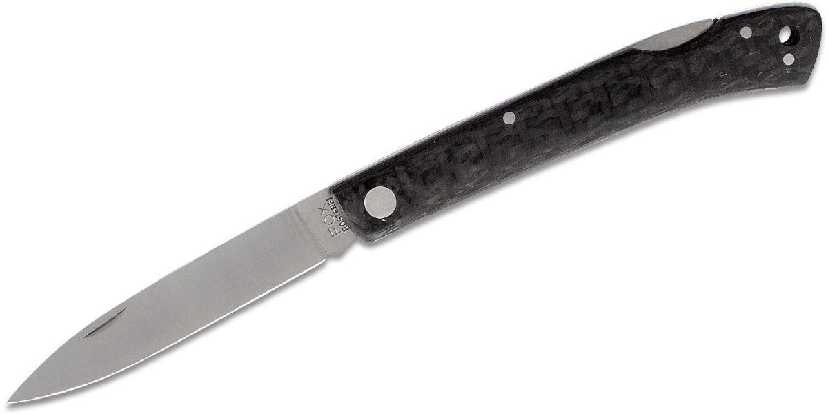 Coltello chiudibile Fox Knives Brand Italia in acciaio inox 440C manico in fibra di carbonio