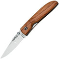 Coltello chiudibile Fox Knives Brand Italia in acciaio inox 440C manico in legno d'ulivo