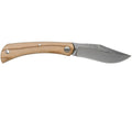 Fox Knives Marca Italia Coltello chiudibile LIBAR in acciaio inox M390 Manico in legno d'ulivo