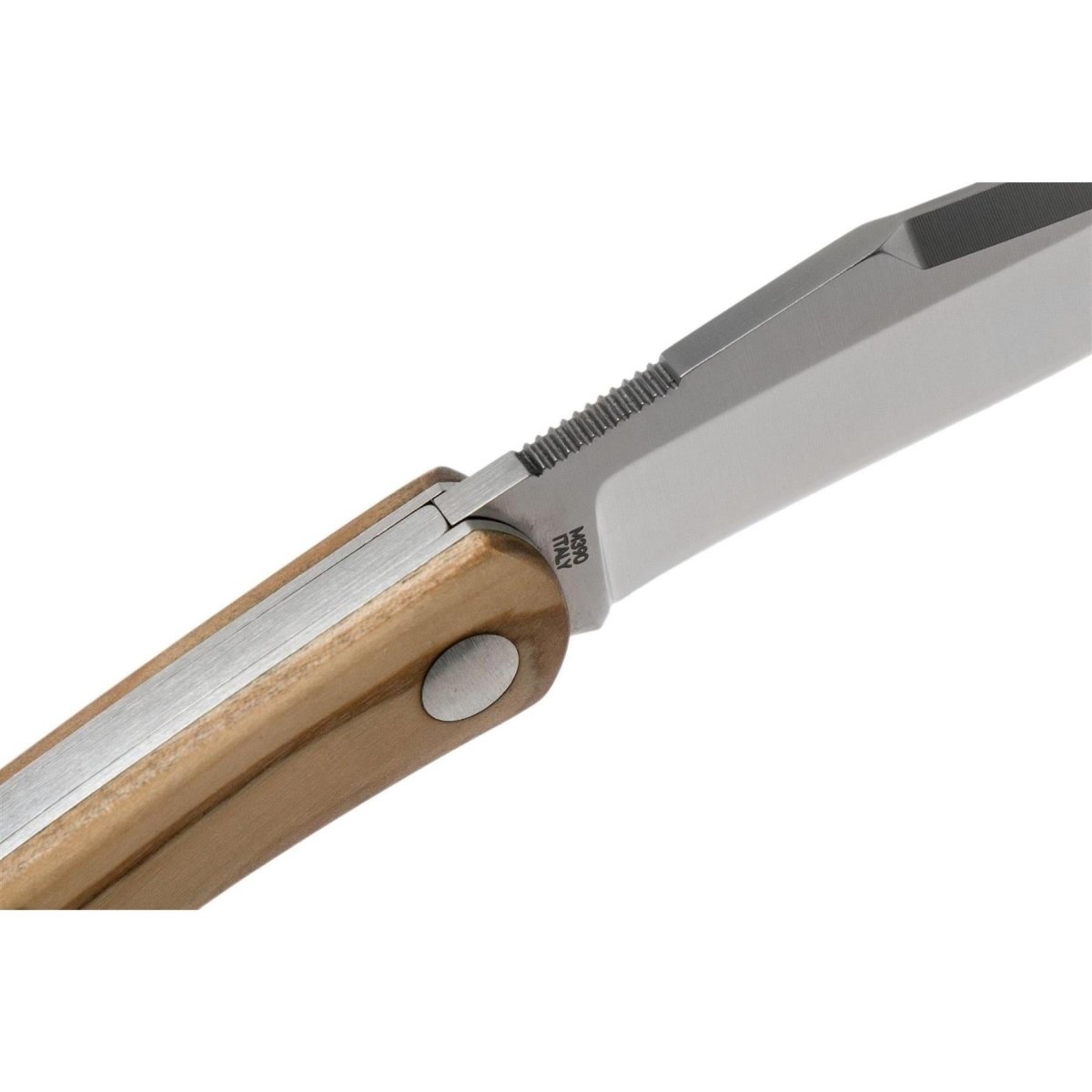 Fox Knives Marca Italia Coltello chiudibile LIBAR in acciaio inox M390 Manico in legno d'ulivo