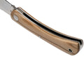 Fox Knives Marca Italia Coltello chiudibile LIBAR in acciaio inox M390 Manico in legno d'ulivo