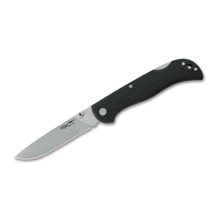 Coltello tascabile pieghevole Fox Knives Brand Italia modello 500 nero in acciaio inox - GoMilitar