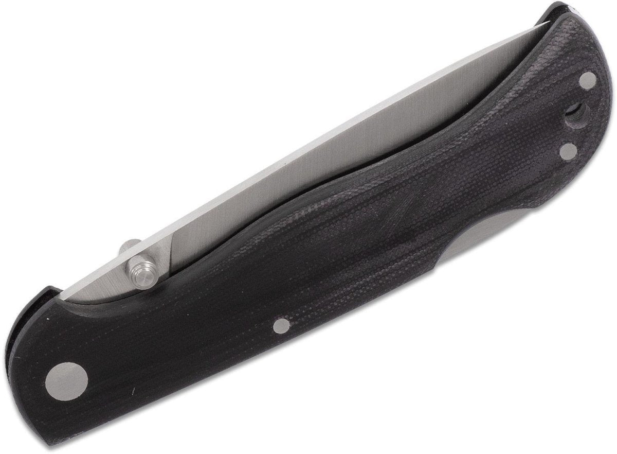 Coltello tascabile pieghevole Fox Knives Brand Italia modello 500 nero in acciaio inox
