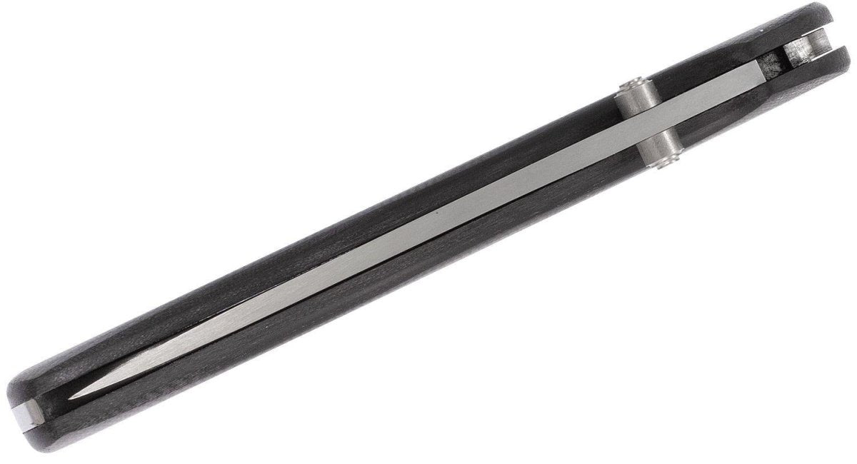 Coltello tascabile pieghevole Fox Knives Brand Italia modello 500 nero in acciaio inox