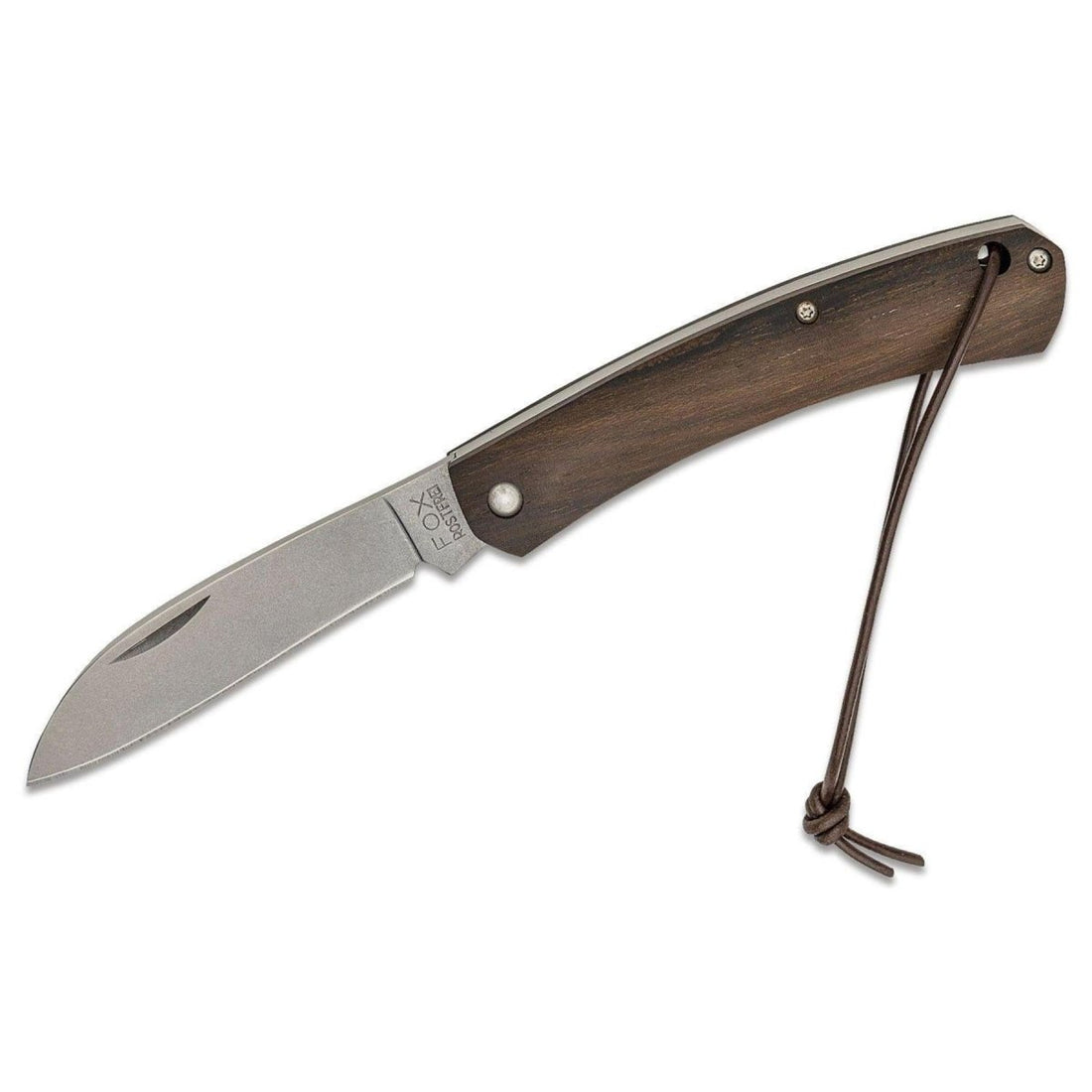 Coltello chiudibile Fox Knives Brand Italia da vela manico in acciaio inox ziricote