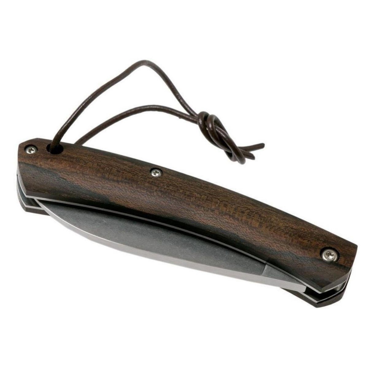 Coltello chiudibile Fox Knives Brand Italia da vela manico in acciaio inox ziricote
