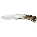 Coltello Fox Knives Marchio Italia Linea Silver Coltello in acciaio inox manici in corno di cervo
