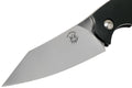 Fox Knives Marca Italia Coltello Tascabile SLIM DRAGOTAC in acciaio inox Nero