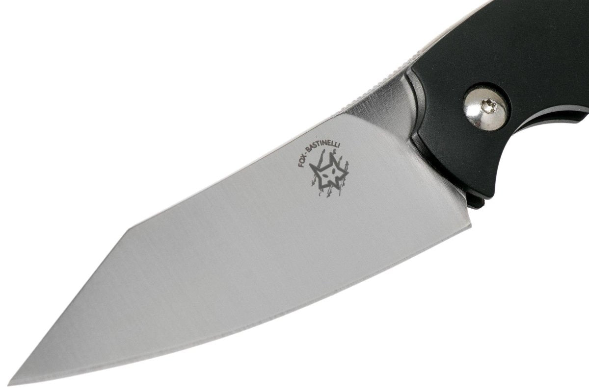 Fox Knives Marca Italia Coltello Tascabile SLIM DRAGOTAC in acciaio inox Nero