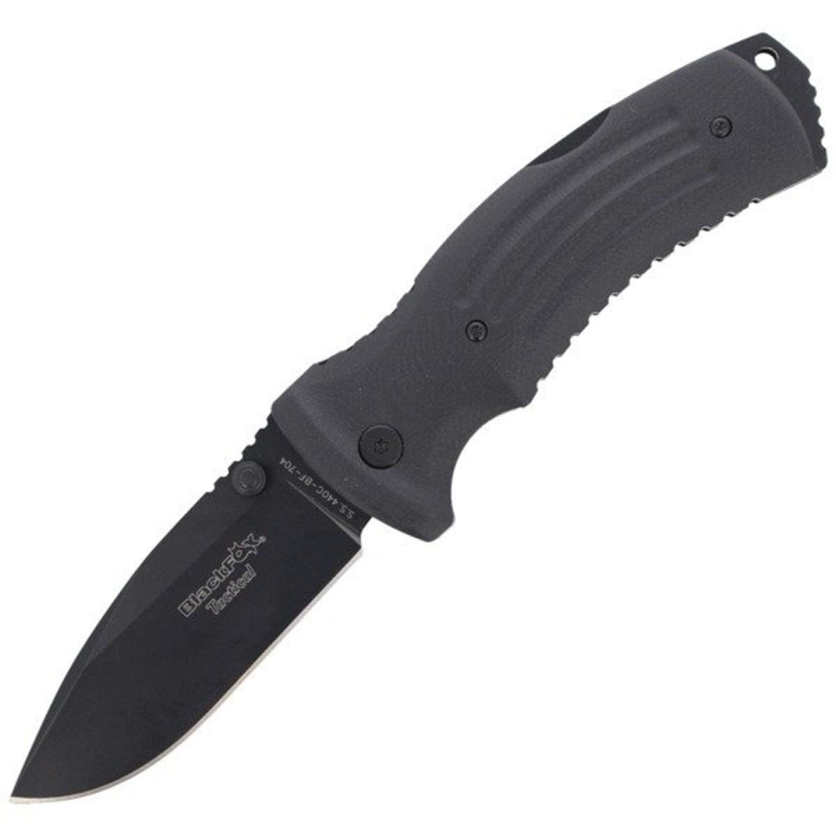 Coltello chiudibile Fox Knives marca KUMA manico in acciaio inox 440 G10 rivestito in titanio