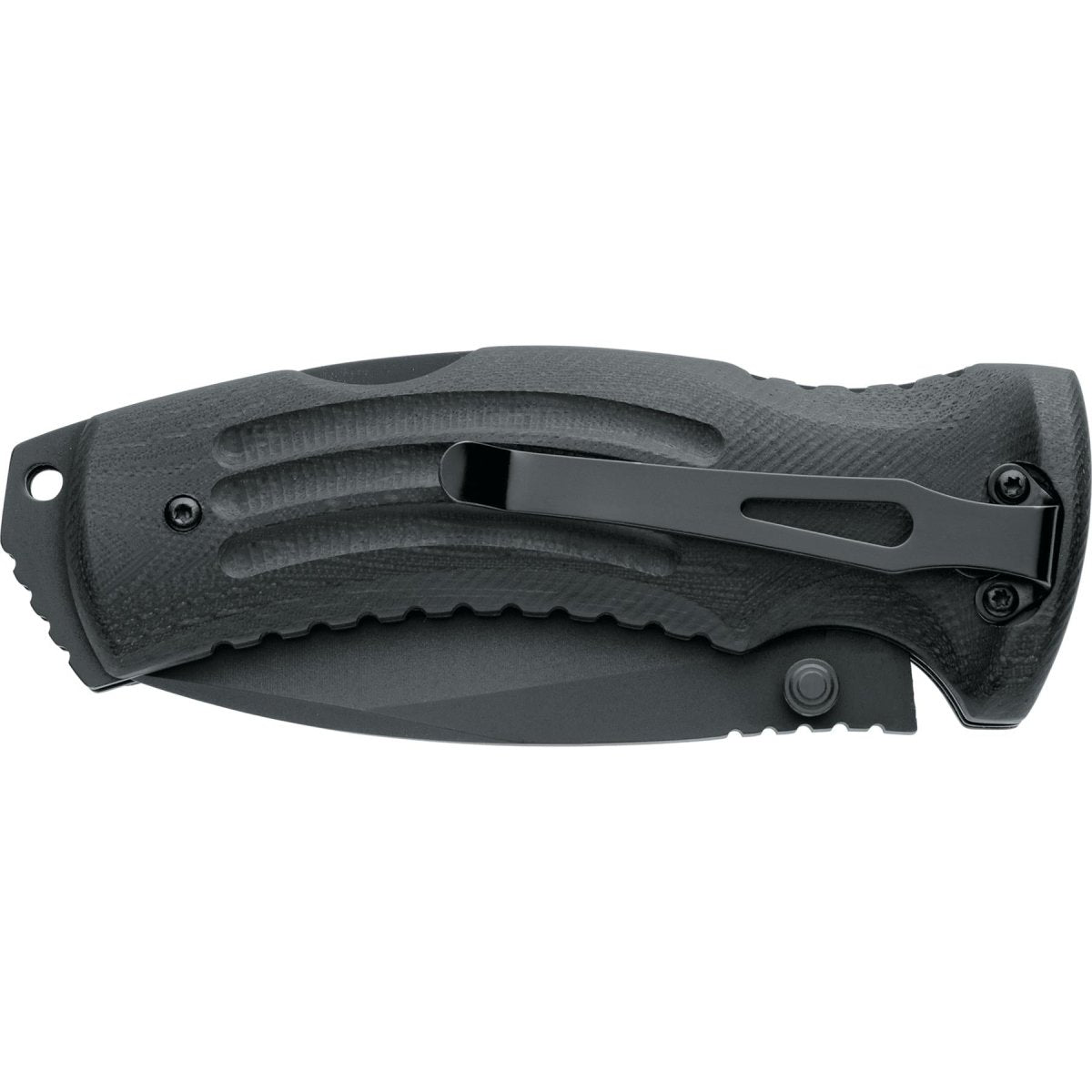 Coltello chiudibile Fox Knives marca KUMA manico in acciaio inox 440 G10 rivestito in titanio