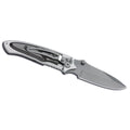 Coltello tascabile Fox Knives Brand pieghevole rivestito in titanio inossidabile 440 in legno nero