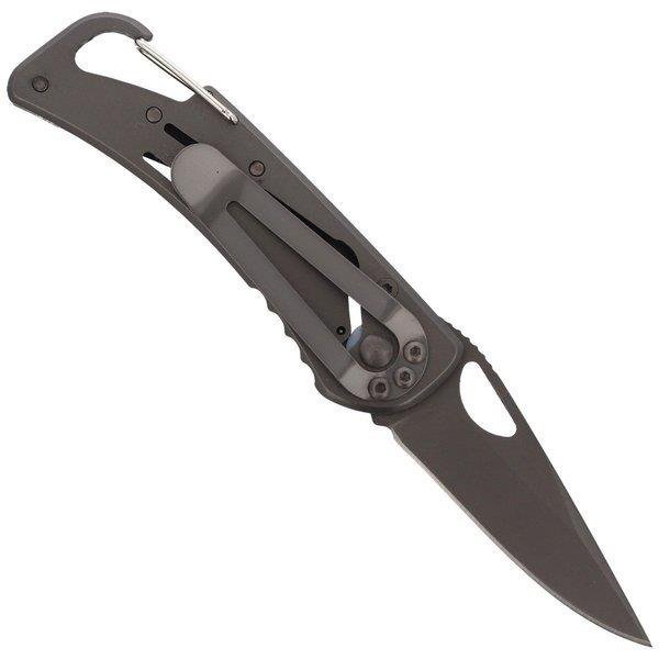 Coltello chiudibile Fox Knives manico in acciaio 440 rivestito in titanio nero