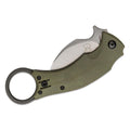 Fox Knives FX-591 ODSW coltello tascabile karambit black bird pieghevole tattico Hawkbill