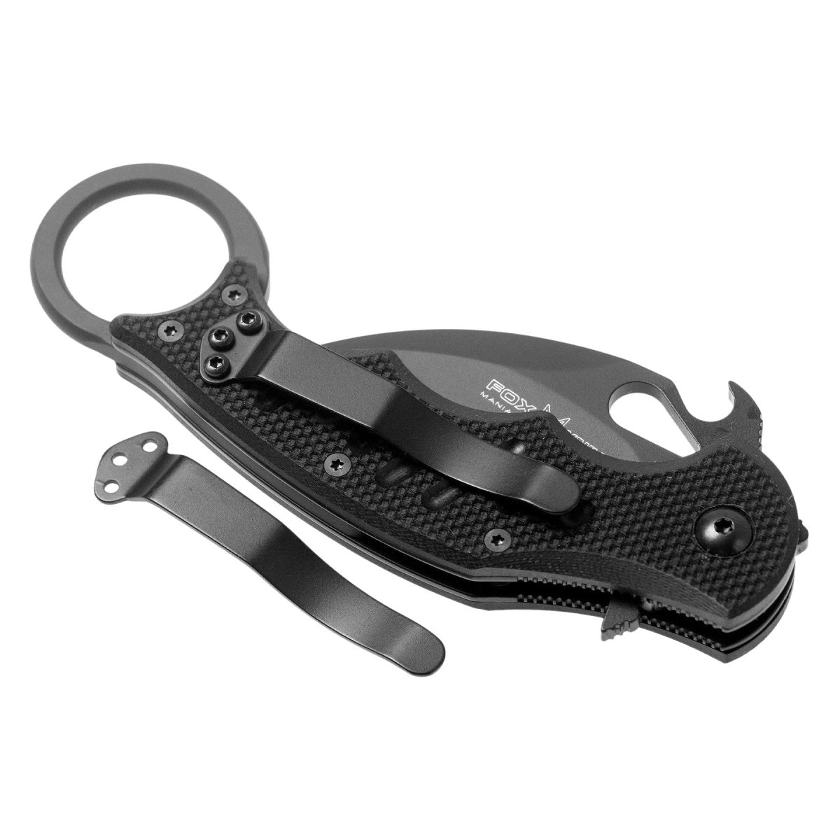 Coltello mini karambit Fox Knives FX-599 FKMD pieghevole lama in acciaio Bohler N690Co