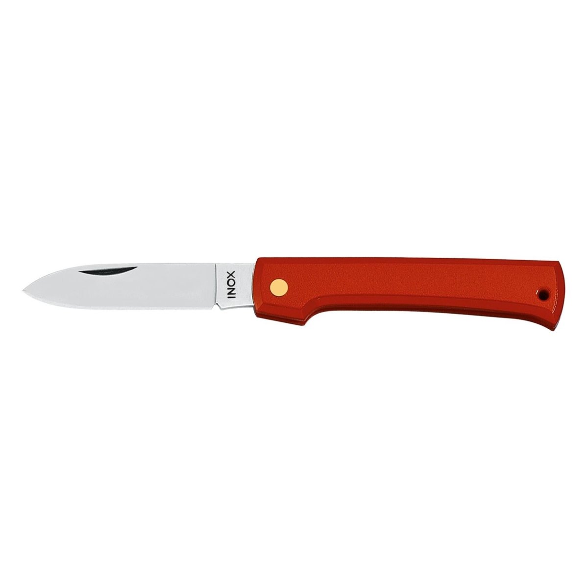 Coltello Tascabile Fox Knives INOX Drop Point in Acciaio Inox 420C Manico in Nylon