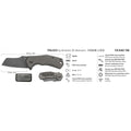 Coltello tascabile Fox Knives ITALICO montone M390 in acciaio tattico pieghevole compatto