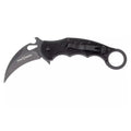 Mini coltello chiudibile Fox Knives Karambit FX-479 in acciaio N690C lama idroglider nera