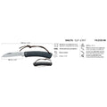 Coltello tascabile compatto Fox Knives NAUTA tattico in acciaio 420C pieghevole con strumento micarta