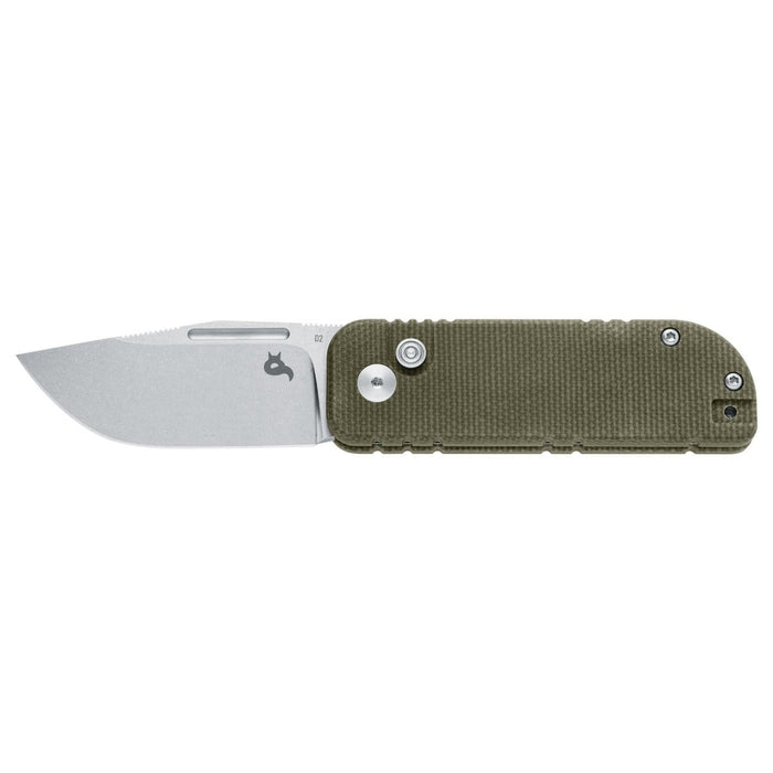 Fox Knives NU - BOWIE BF - Coltello Tascabile Chiudibile 758 MI Lama in Acciaio Inox D2 - GoMilitar