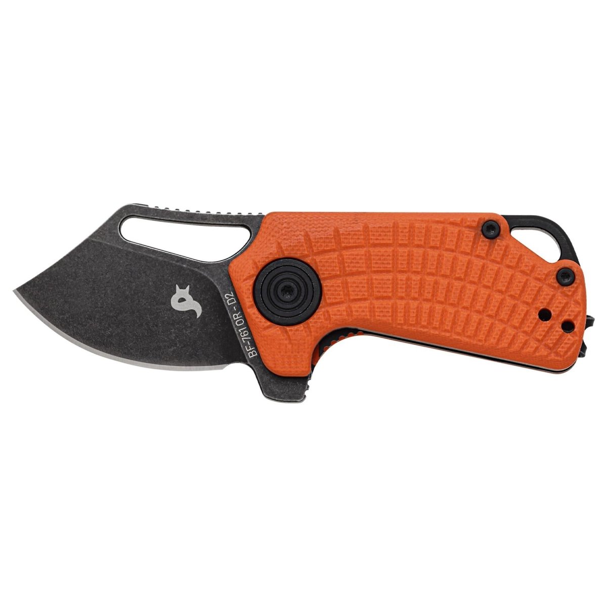 Fox Knives PUCK BF-761 OR Coltello tascabile pieghevole Lama in acciaio inossidabile D2