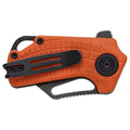 Fox Knives PUCK BF-761 OR Coltello tascabile pieghevole Lama in acciaio inossidabile D2