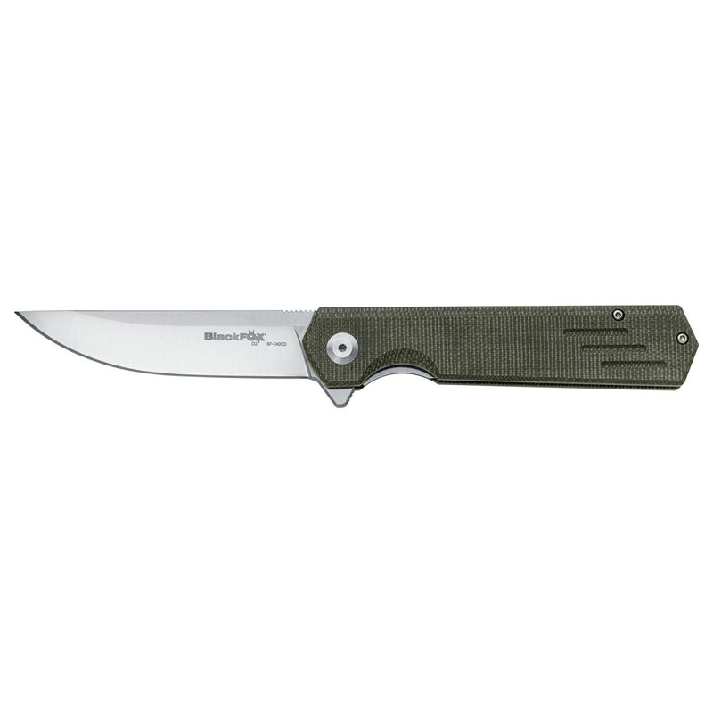 Fox Knives REVOLVER BF - 740 OD Folding Pocket Knife Stainless Steel D2 Micarta - GoMilitar