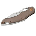 Fox Knives SPARROW Coltello tascabile pieghevole Drop Point in acciaio inossidabile 9Cr13