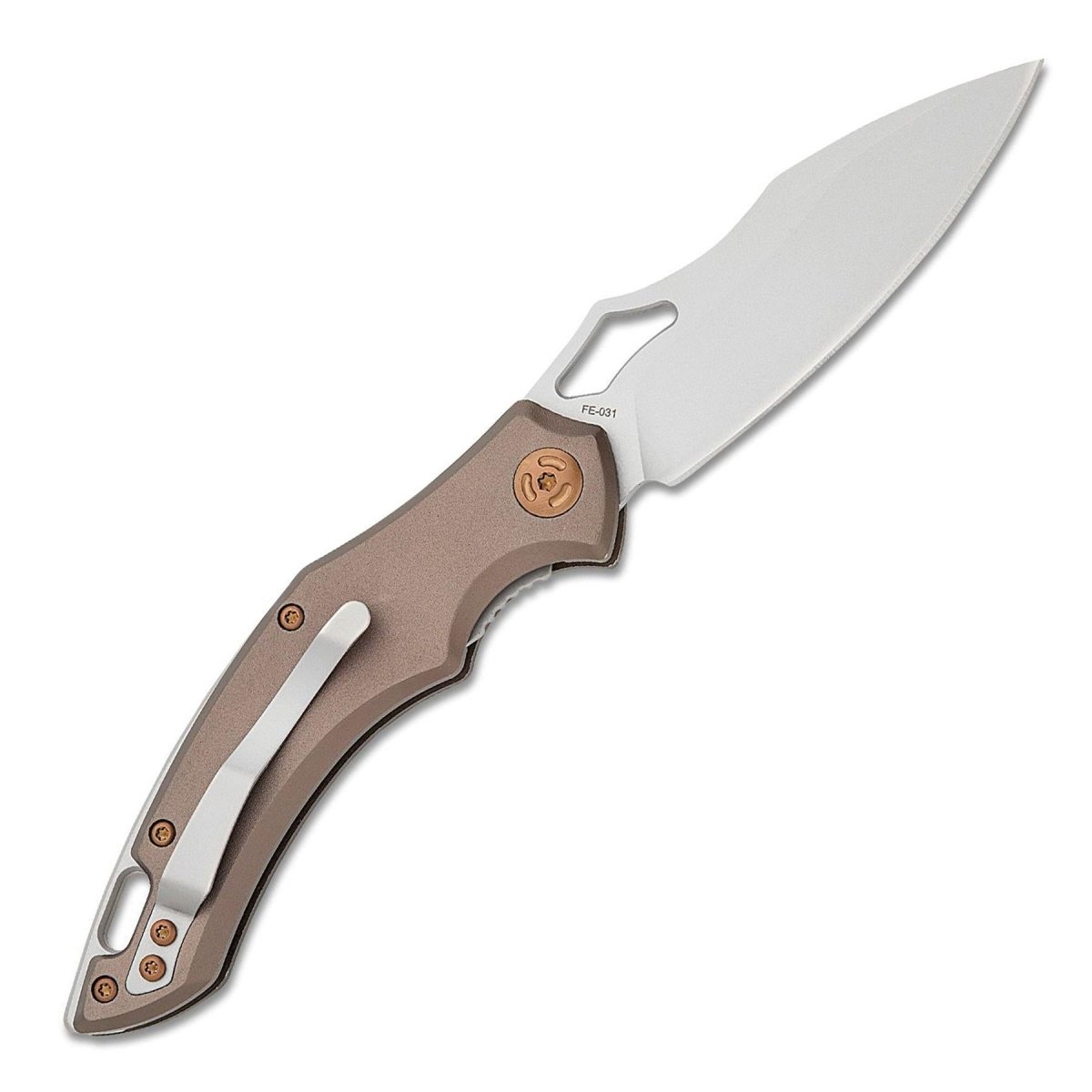 Fox Knives SPARROW Coltello tascabile pieghevole Drop Point in acciaio inossidabile 9Cr13