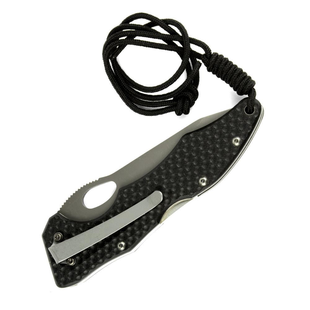 Coltello tattico chiudibile Fox Knives Tactical BF-105T lama in acciaio inox rivestita in titanio nero