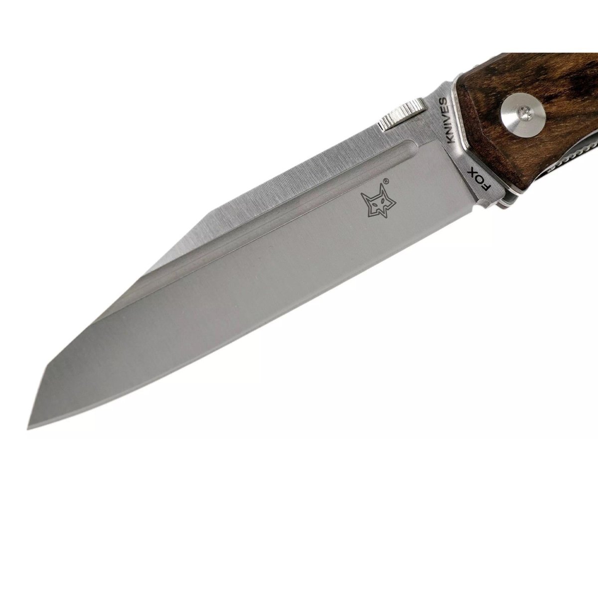 Coltello tascabile da uomo Fox Knives Terzuola Design manico in ziricote satinato