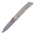 Coltello chiudibile Fox Knives THE SICILIAN 59HRC BECUT manico in acciaio inox micarta
