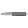 Coltello Tascabile Chiudibile Fox Knives VULPIS Drop Point in Acciaio Inossidabile M390 Grigio