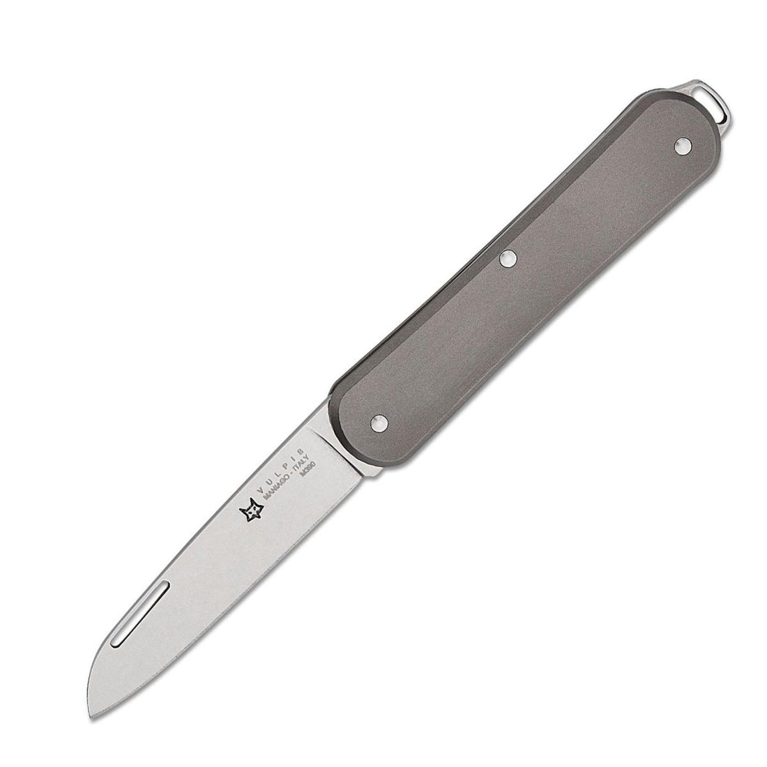 Coltello Tascabile Chiudibile Fox Knives VULPIS in Acciaio Inox M390 con Manico in Titanio
