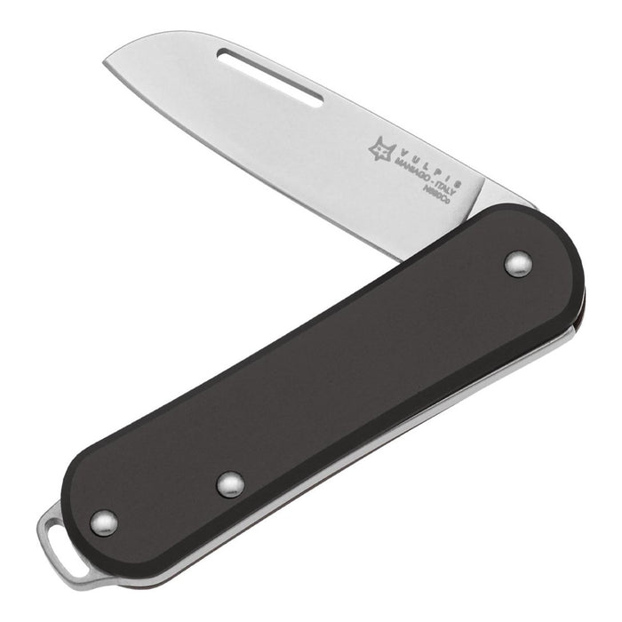 Coltello Chiudibile Fox Knives VULPIS FX - VP108 BK Acciaio Inox N690Co Nero - GoMilitar