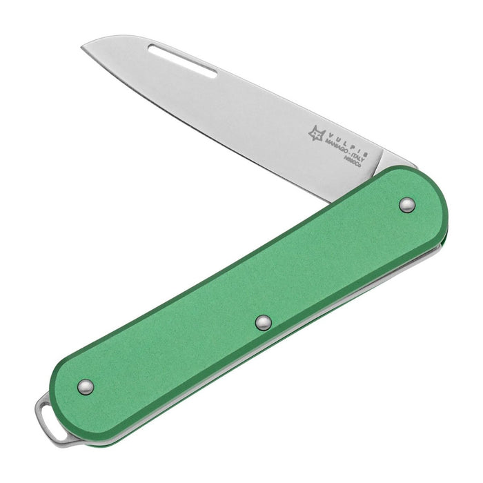 Fox Knives VULPIS FX - Coltello Tascabile Chiudibile VP130 OD Acciaio Inox N690Co Verde - GoMilitar