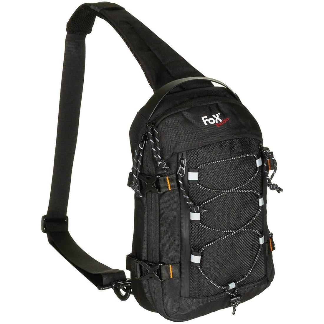Borsa a tracolla Fox Outdoor Compact Sling 5L Tracolla imbottita in poliestere Nero