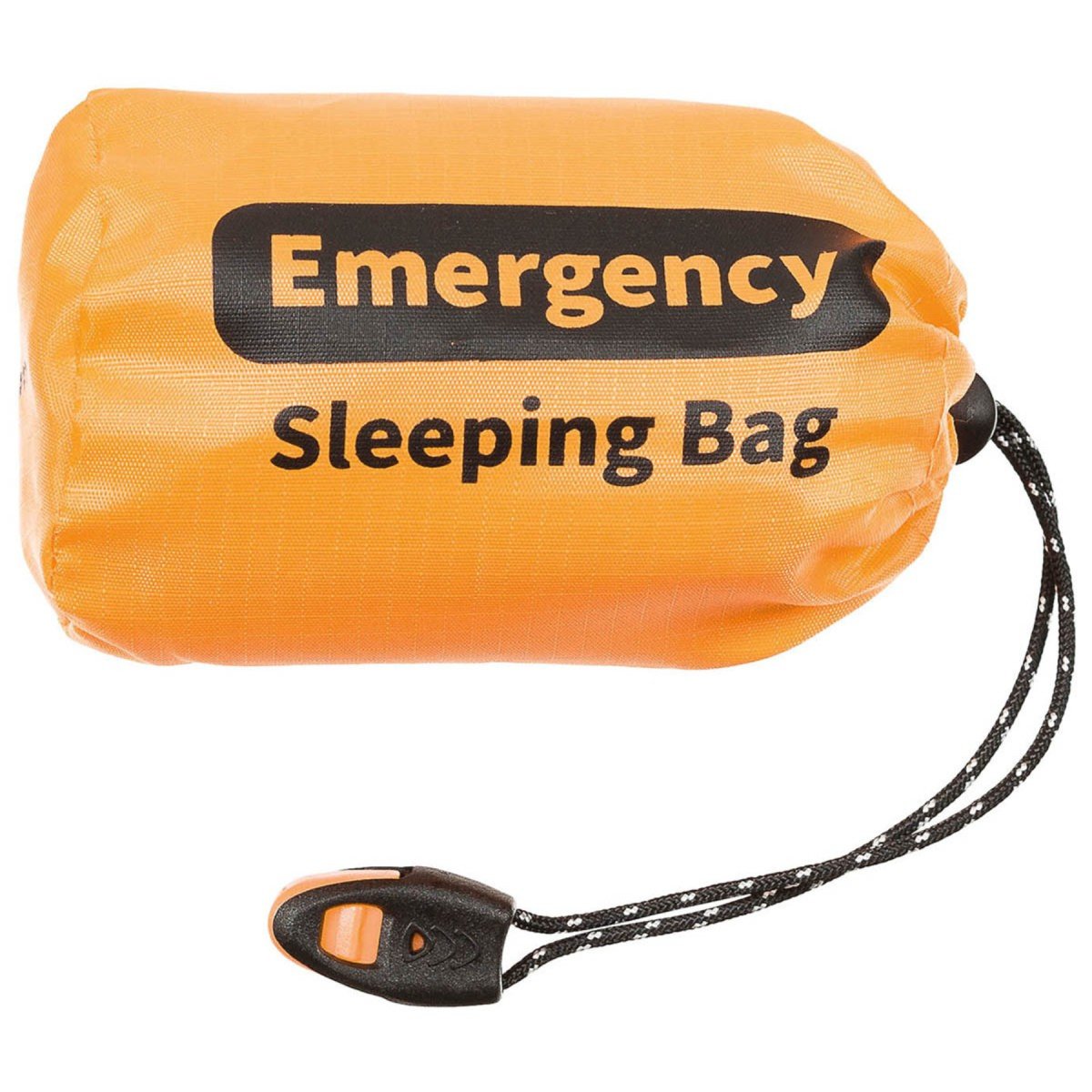 Sacco a pelo di emergenza Fox Outdoor Protezione su un lato rivestito in alluminio arancione