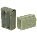 Fondello termico per sedile Fox Outdoor, custodia Molle pieghevole antiscivolo inclusa Oliva